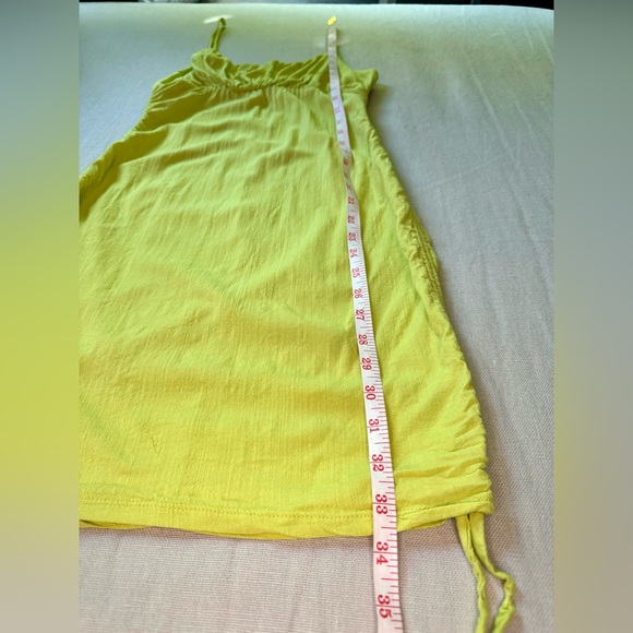 Mini dress scrunch, green, M - Picture 9 of 15